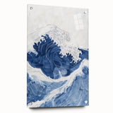 Bold Ocean Wave Coastal Wall Art - Nautical Seaside Decor Print