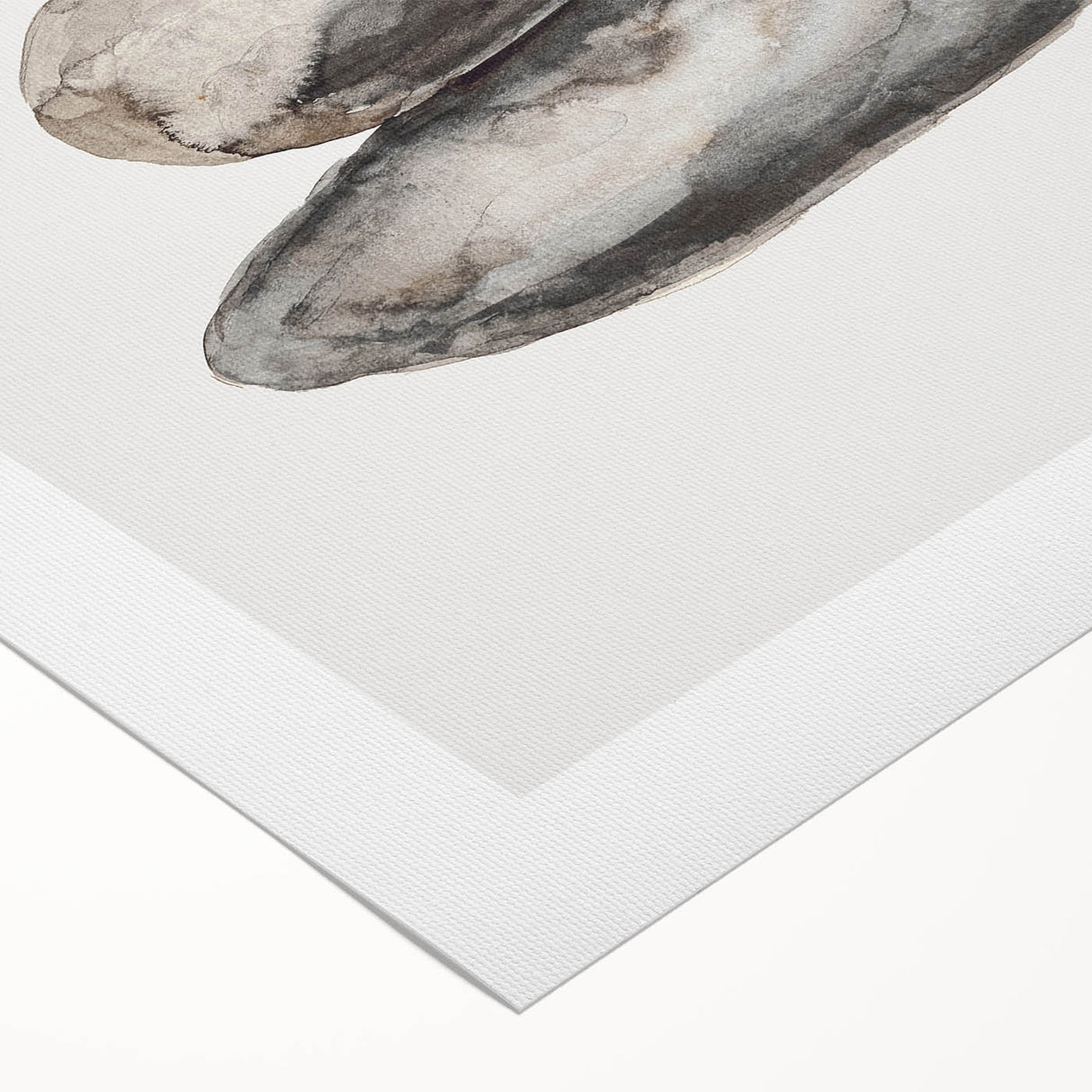 Neutral Coastal Rock Stack Wall Art - Beach-Themed Seaside Artwork