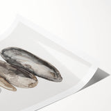 Neutral Coastal Rock Stack Wall Art - Beach-Themed Seaside Artwork