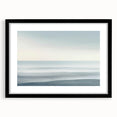 Minimalist Coastal Wall Art – Serene Ocean Horizon Beach Print