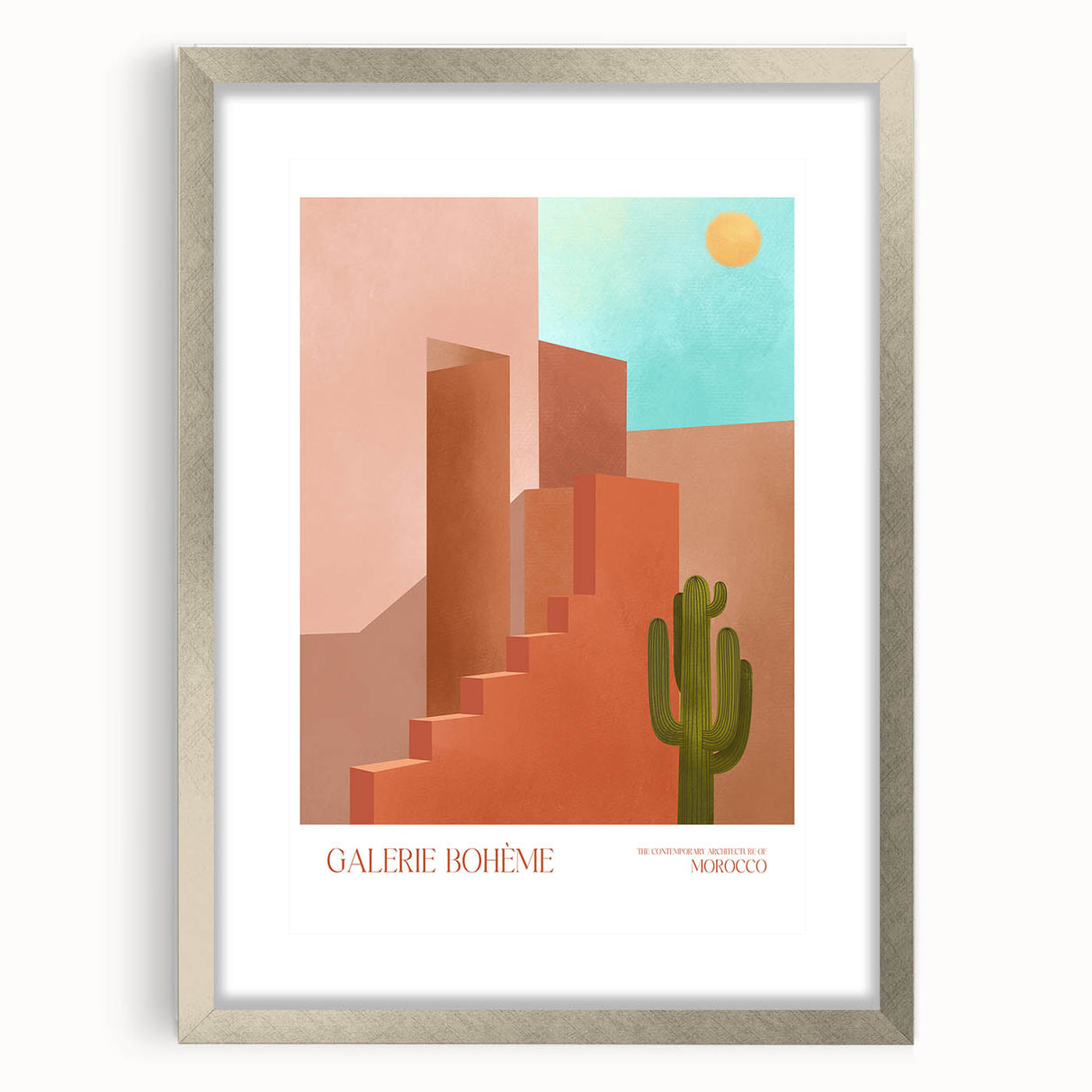 Contemporary Canvas Art – Modern Wall Decor Featuring Moroccan Style