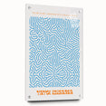 Contemporary Canvas Art – Modern Abstract Print Inspired by Yayoi Kusama