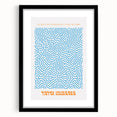 Contemporary Canvas Art – Modern Abstract Print Inspired by Yayoi Kusama