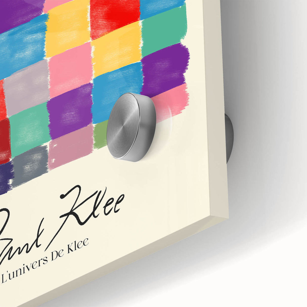 Modern Abstract Wall Art – Paul Klee-Inspired "L'univers De Klee" Print