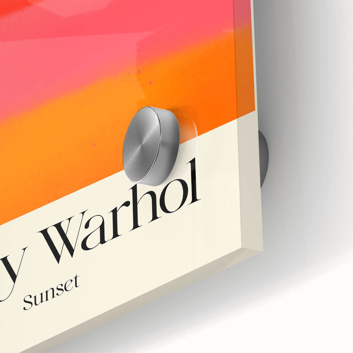 Contemporary Art Prints - Abstract Modern Sunset Canvas Wall Decor