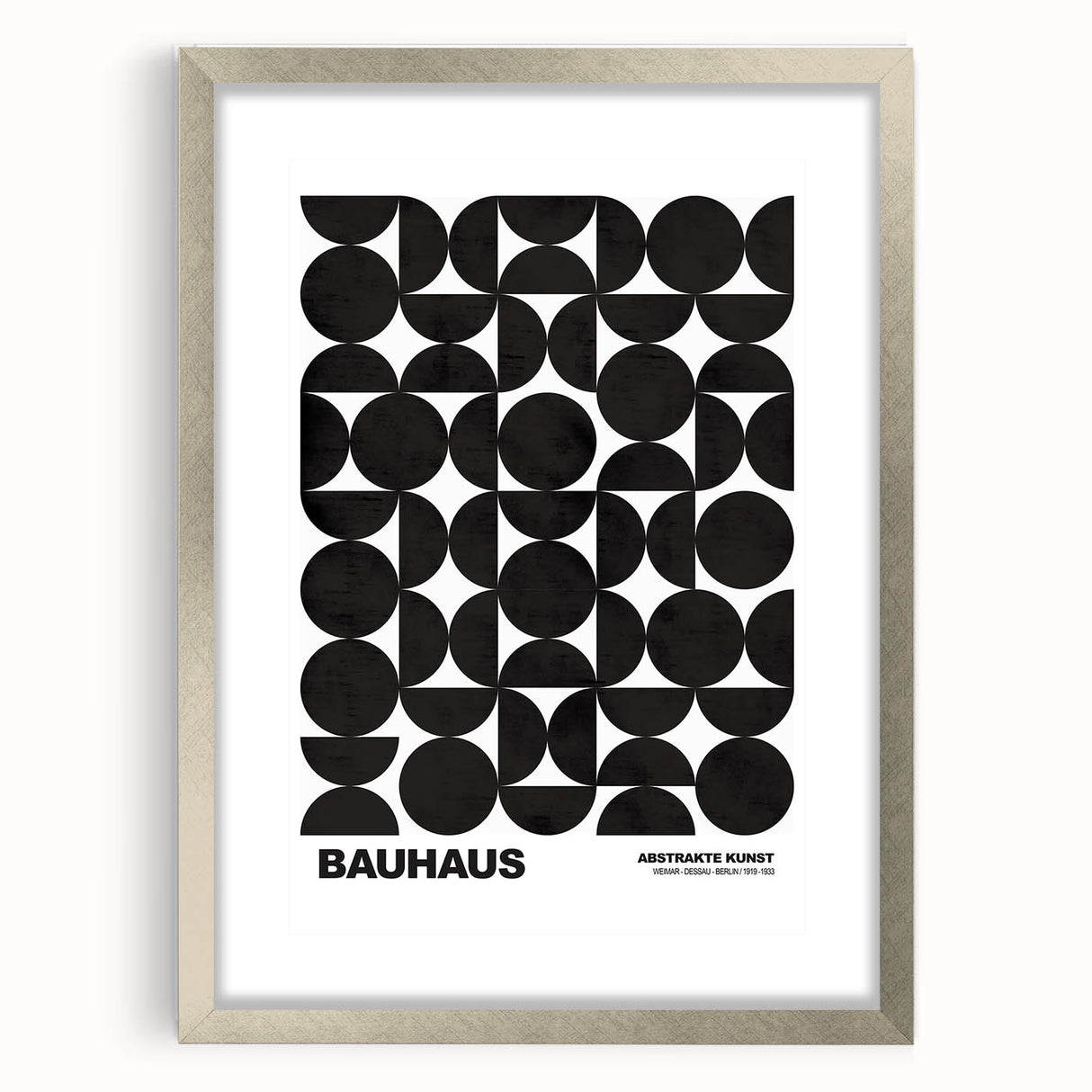 Bauhaus Modern Wall Decor - Contemporary Art Prints with Geometric Art