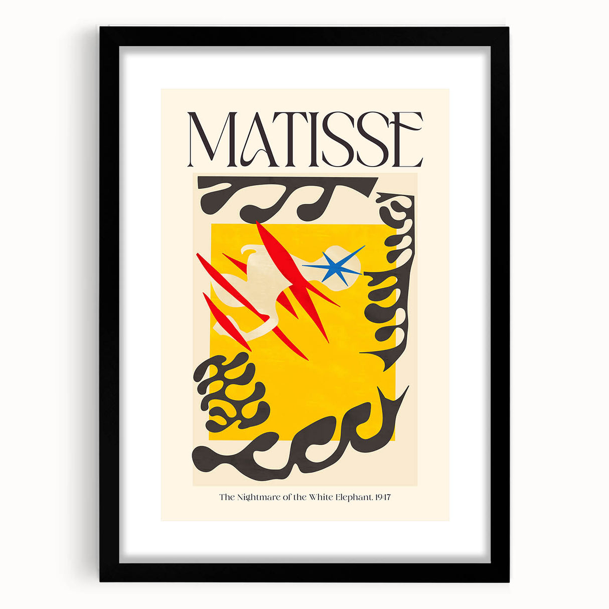 Contemporary Art Prints – The Nightmare of the White Elephant, Modern Decor