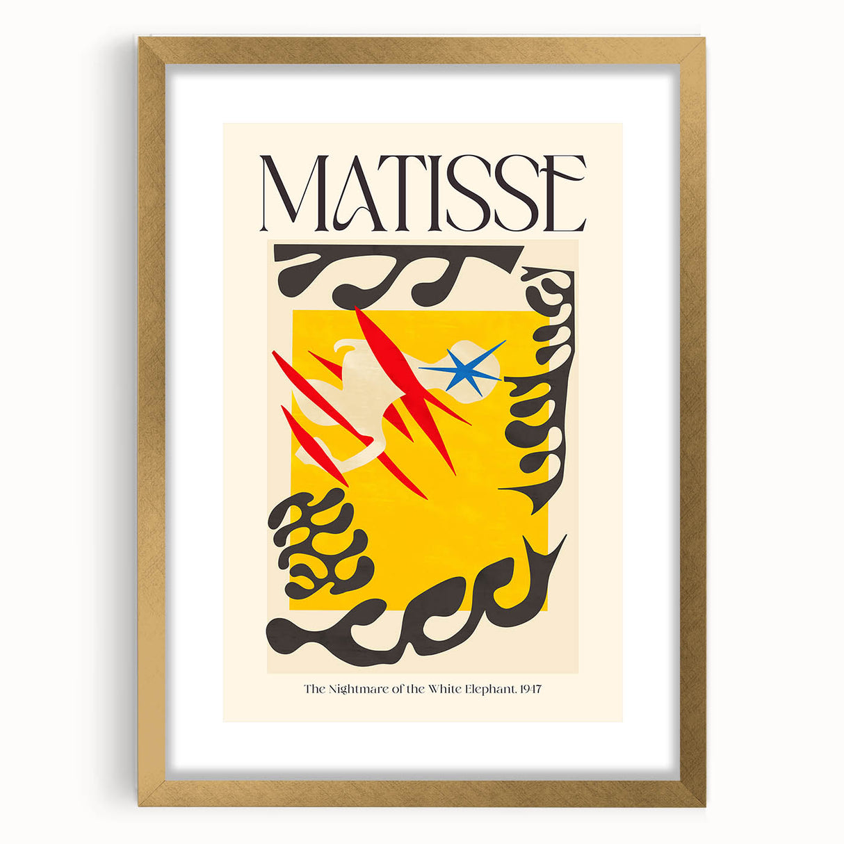 Contemporary Art Prints – The Nightmare of the White Elephant, Modern Decor