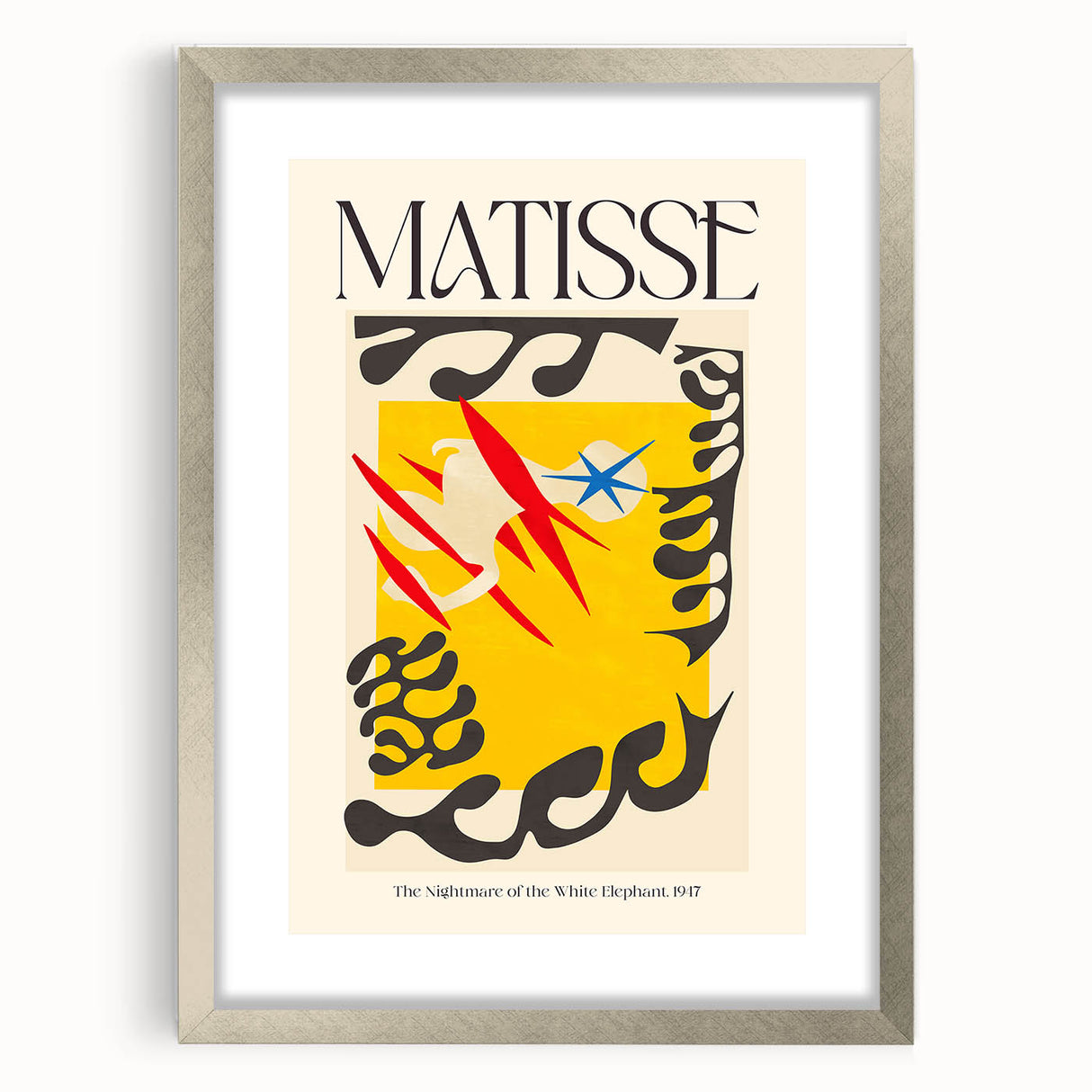 Contemporary Art Prints – The Nightmare of the White Elephant, Modern Decor