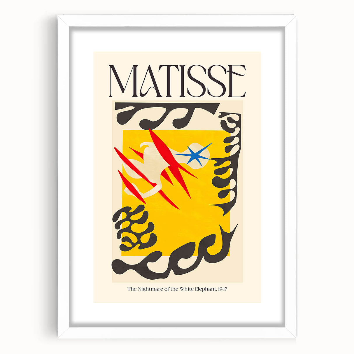 Contemporary Art Prints – The Nightmare of the White Elephant, Modern Decor