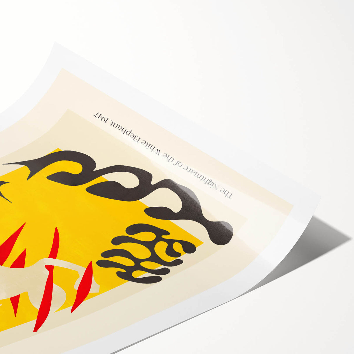 Contemporary Art Prints – The Nightmare of the White Elephant, Modern Decor