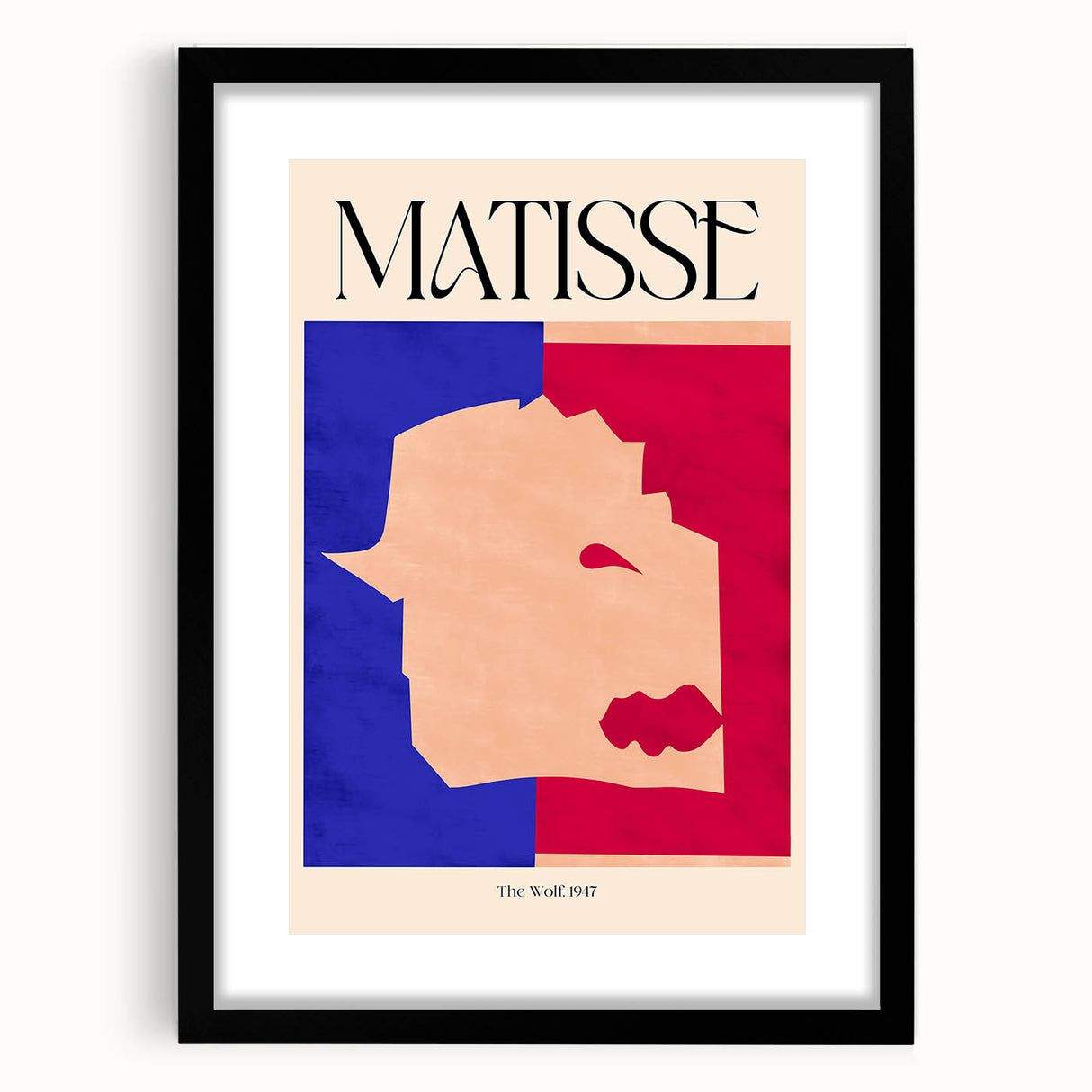 Contemporary Art Prints – The Wolf, 1947, Modern Abstract Wall Decor