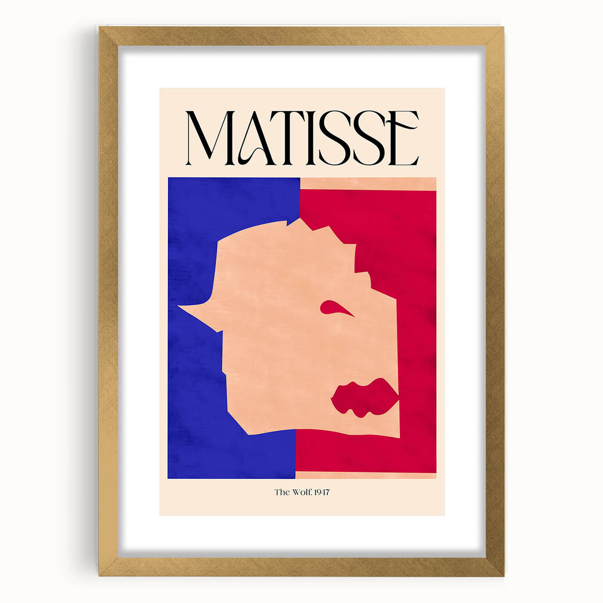 Contemporary Art Prints – The Wolf, 1947, Modern Abstract Wall Decor
