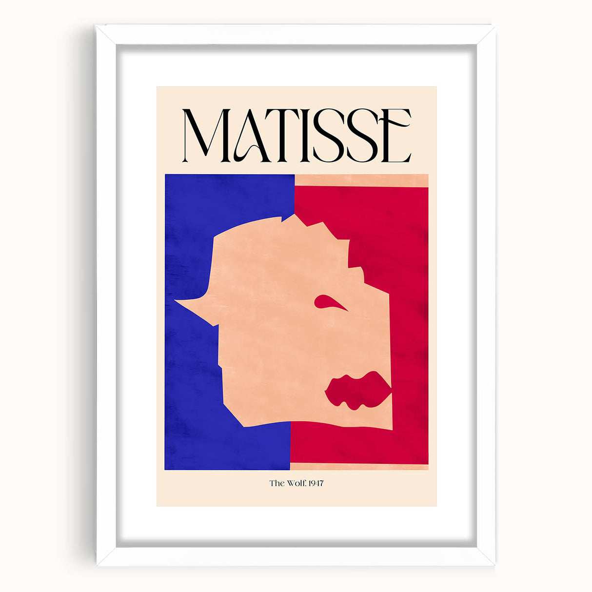 Contemporary Art Prints – The Wolf, 1947, Modern Abstract Wall Decor