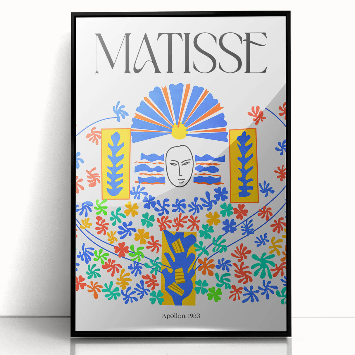 Contemporary Art Prints – Apollon, 1953, Modern Abstract Wall Decor