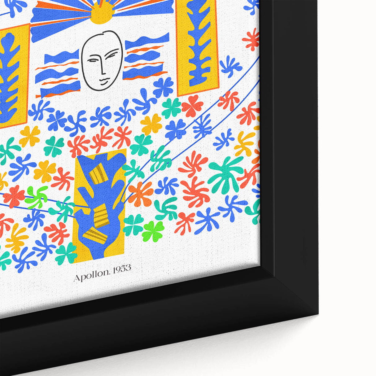 Contemporary Art Prints – Apollon, 1953, Modern Abstract Wall Decor