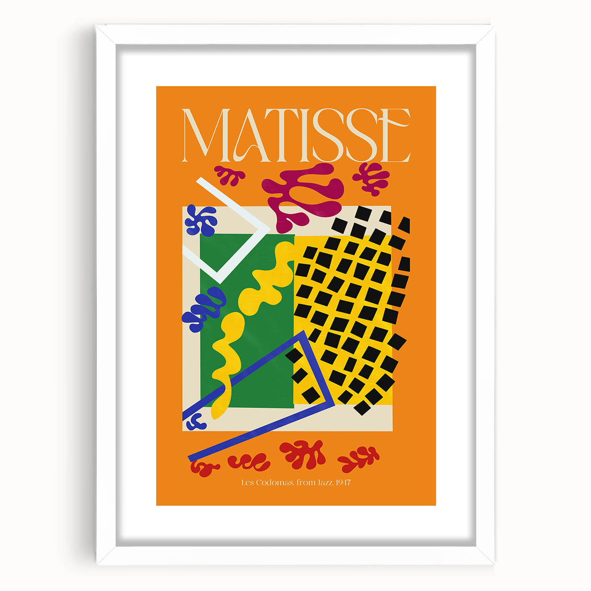 Contemporary Art Prints – Les Codomas, from Jazz, 1947, Modern Wall Decor