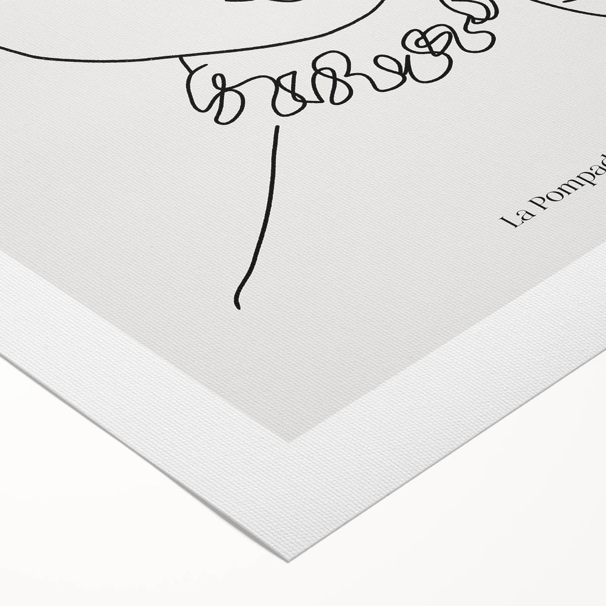 Contemporary Art Prints – La Pompadour, 1951, Modern Minimalist Decor