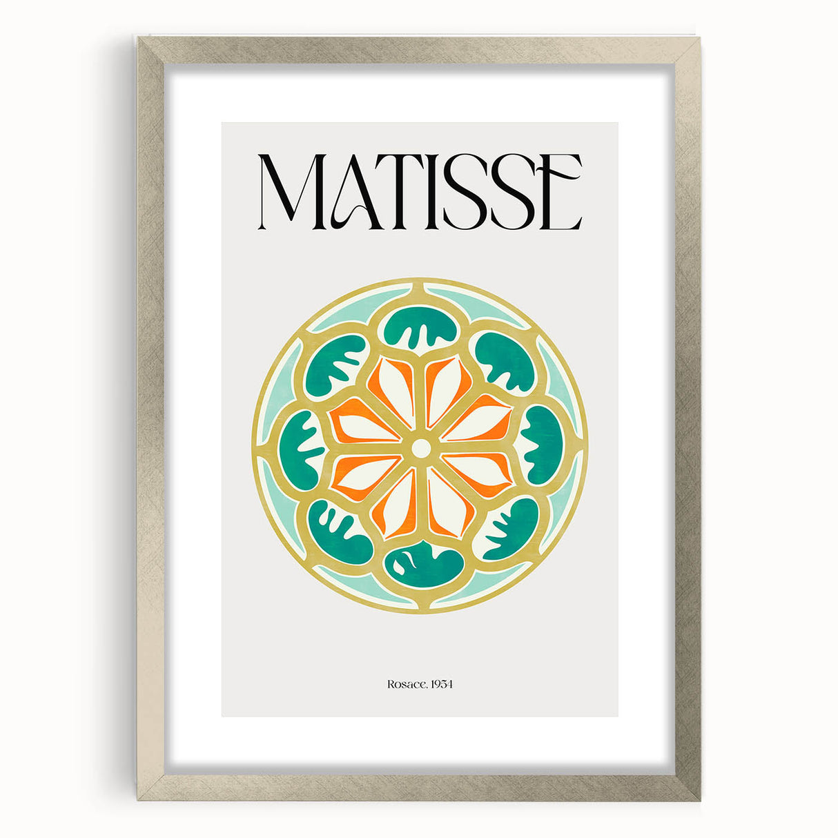 Contemporary Art Prints – Rosace, 1954, Modern Abstract Wall Decor