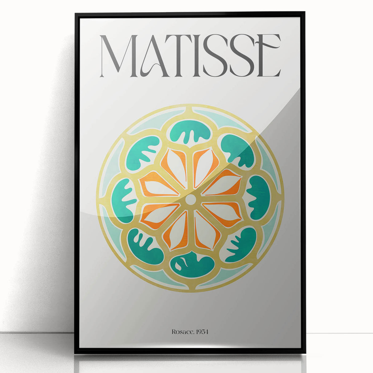 Contemporary Art Prints – Rosace, 1954, Modern Abstract Wall Decor