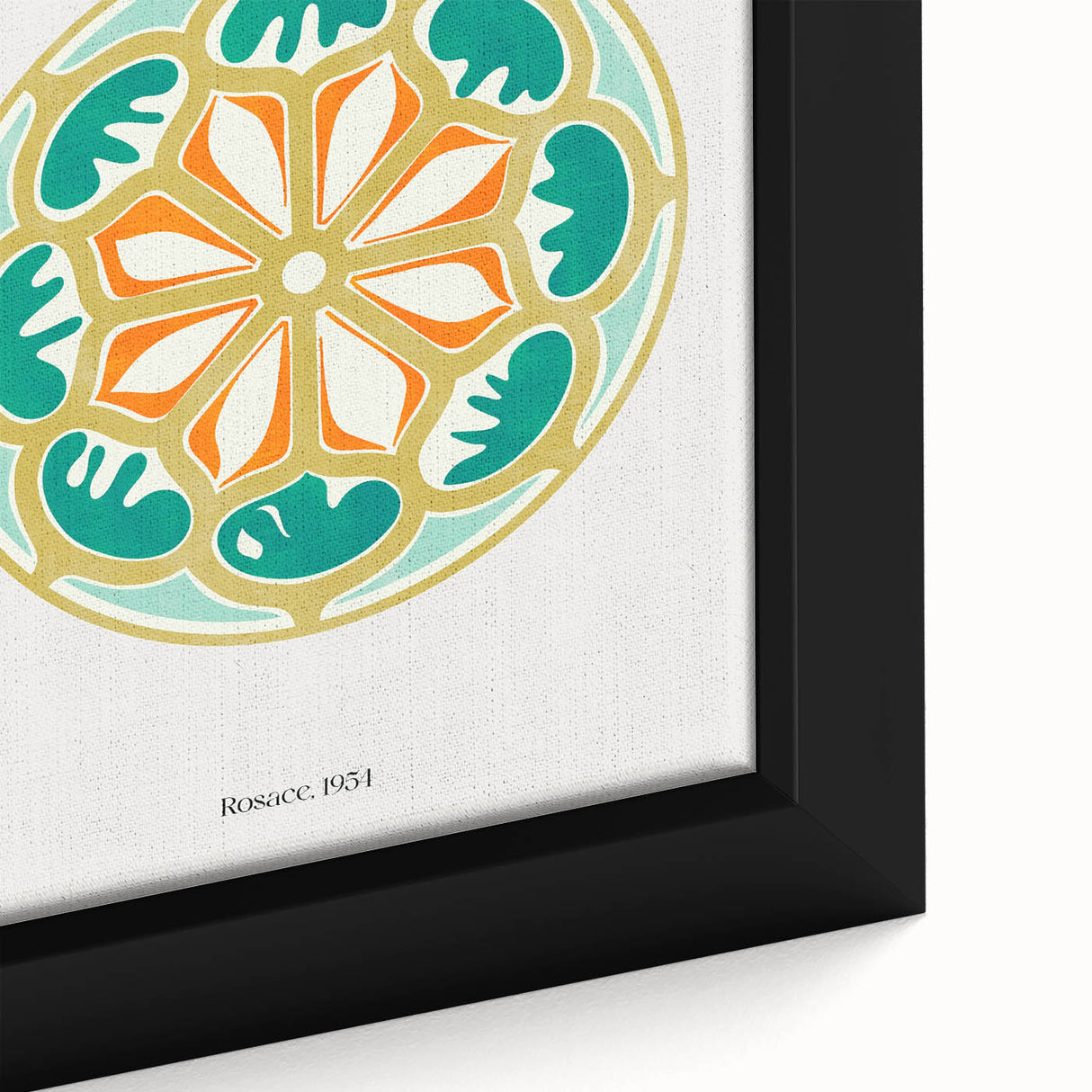 Contemporary Art Prints – Rosace, 1954, Modern Abstract Wall Decor