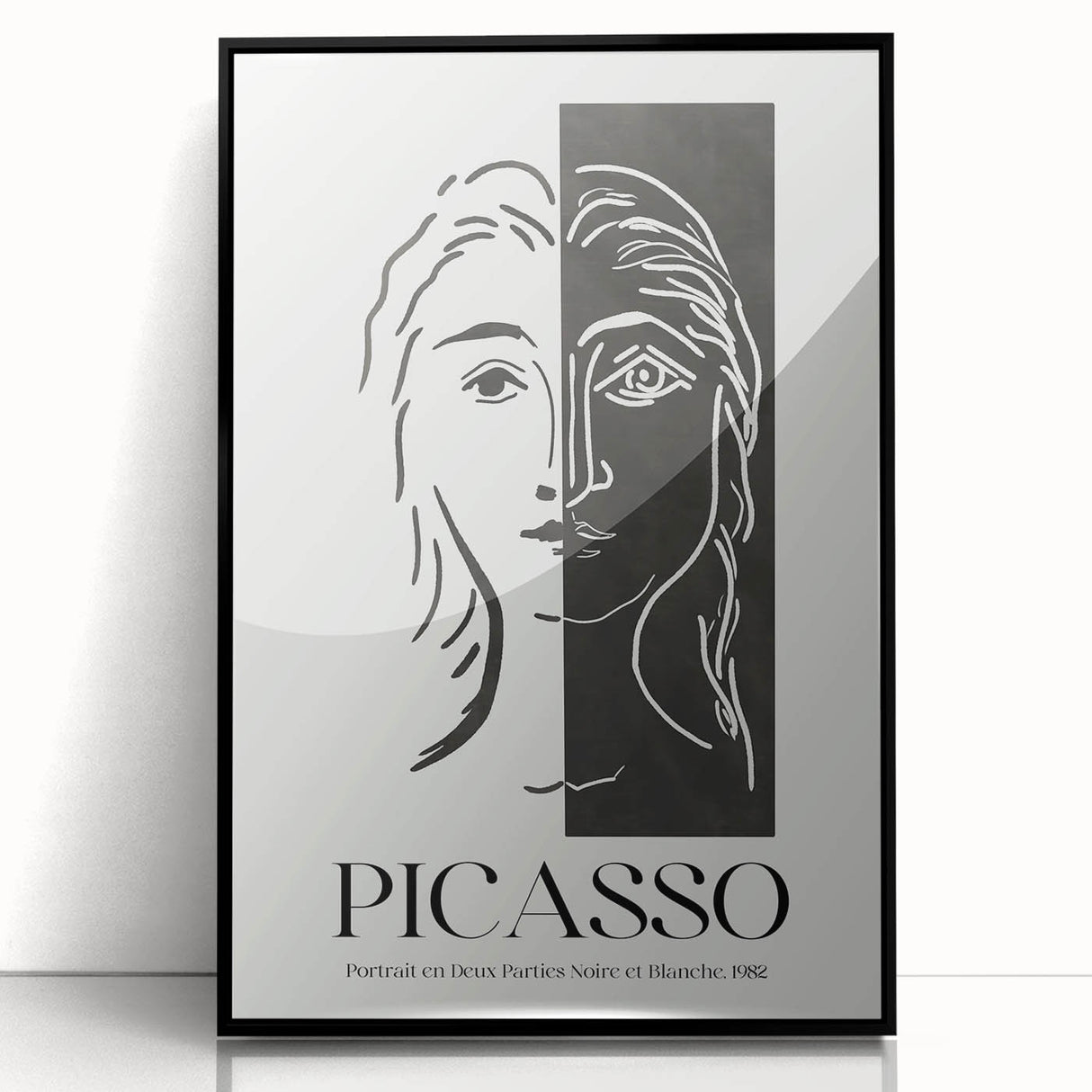 Contemporary Art Prints - Modern Wall Decor in Black and White Style