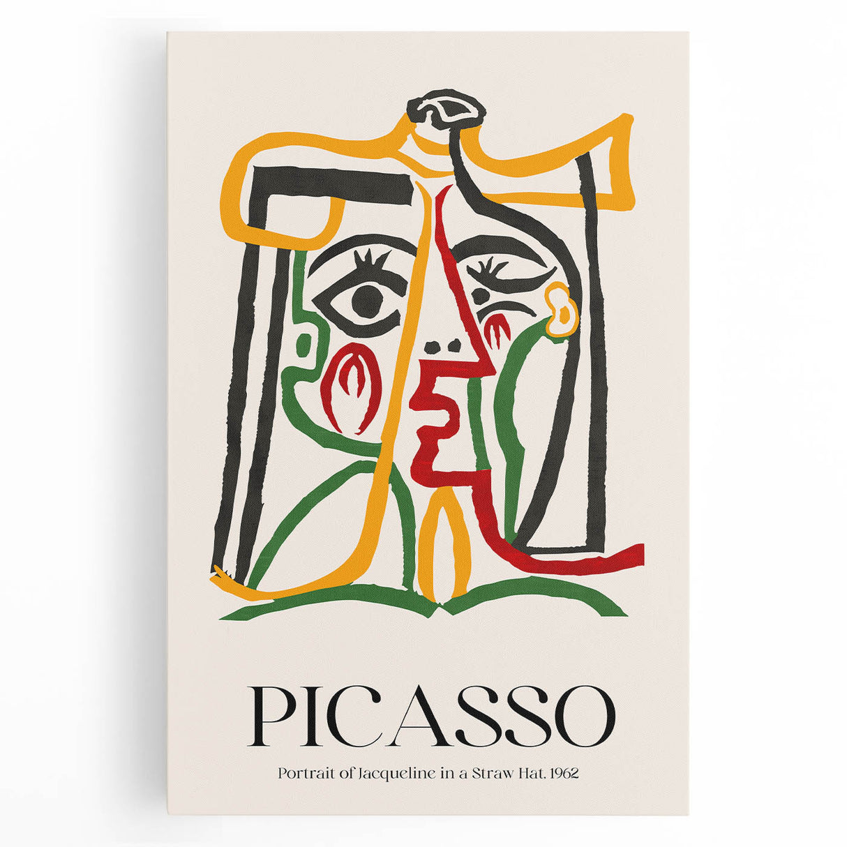 Contemporary Art Prints - Modern Wall Decor with Bold Abstract Portrait