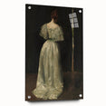 Woman in Elegant Gown – Dark Academia Wall Art, Moody Aesthetic Decor