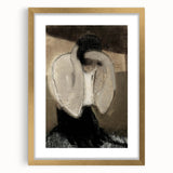 Dark Academia Wall Art - Shadowy Art Piece for Moody Aesthetic Decor