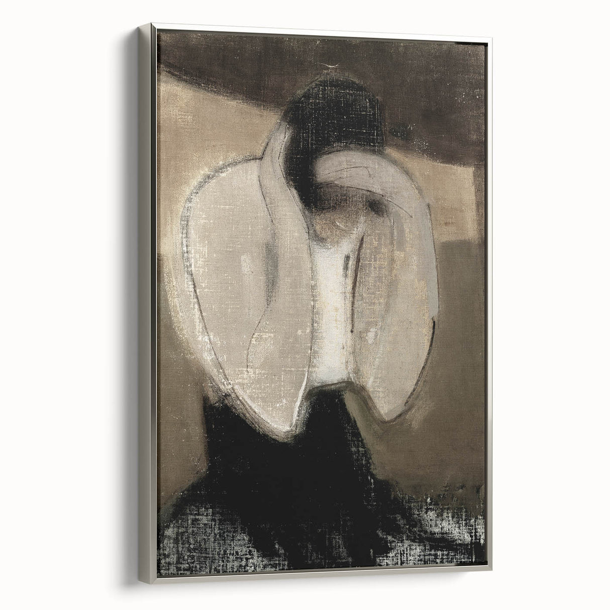 Dark Academia Wall Art - Shadowy Art Piece for Moody Aesthetic Decor