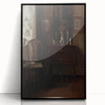 Moody Aesthetic Decor - Dark Academia Shadowy Art for Home or Study