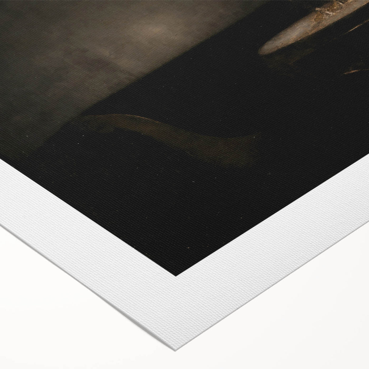 Dark Academia Wall Art - Candlelit Table Gothic Print - Moody Decor