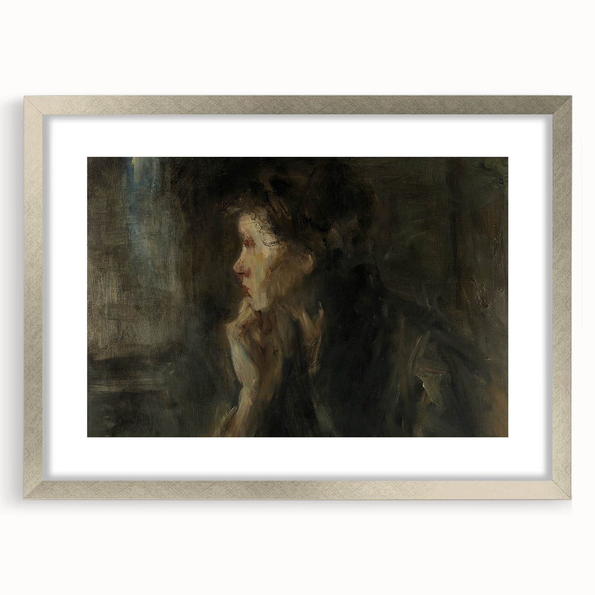 Dark Academia Wall Art - Moody Aesthetic Decor - Shadowy Art Pieces
