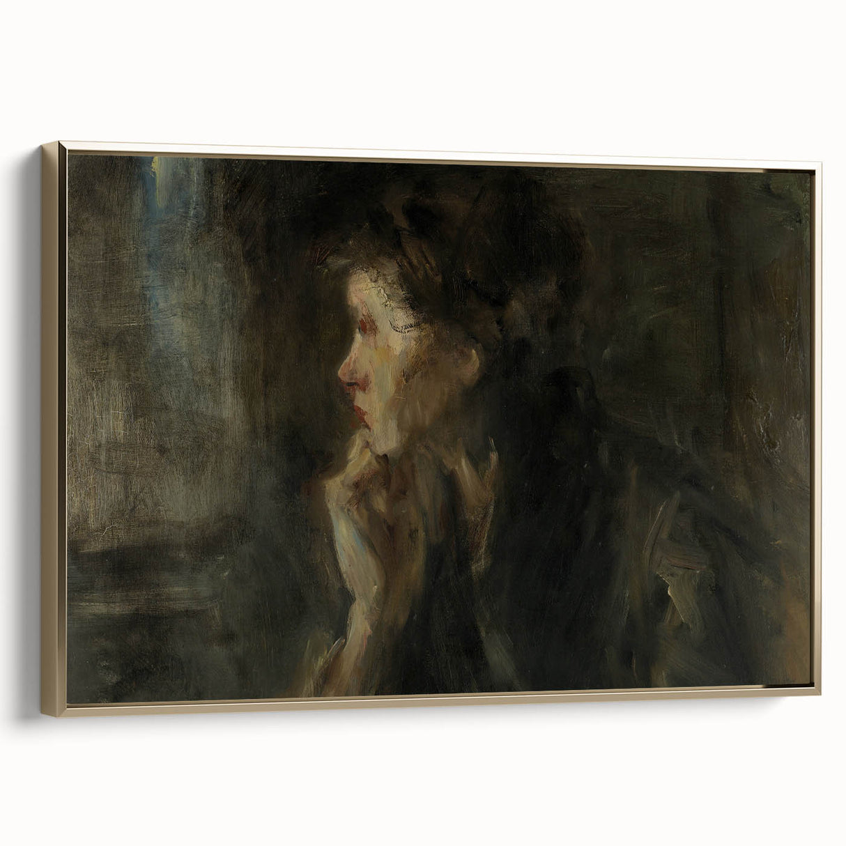 Dark Academia Wall Art - Moody Aesthetic Decor - Shadowy Art Pieces