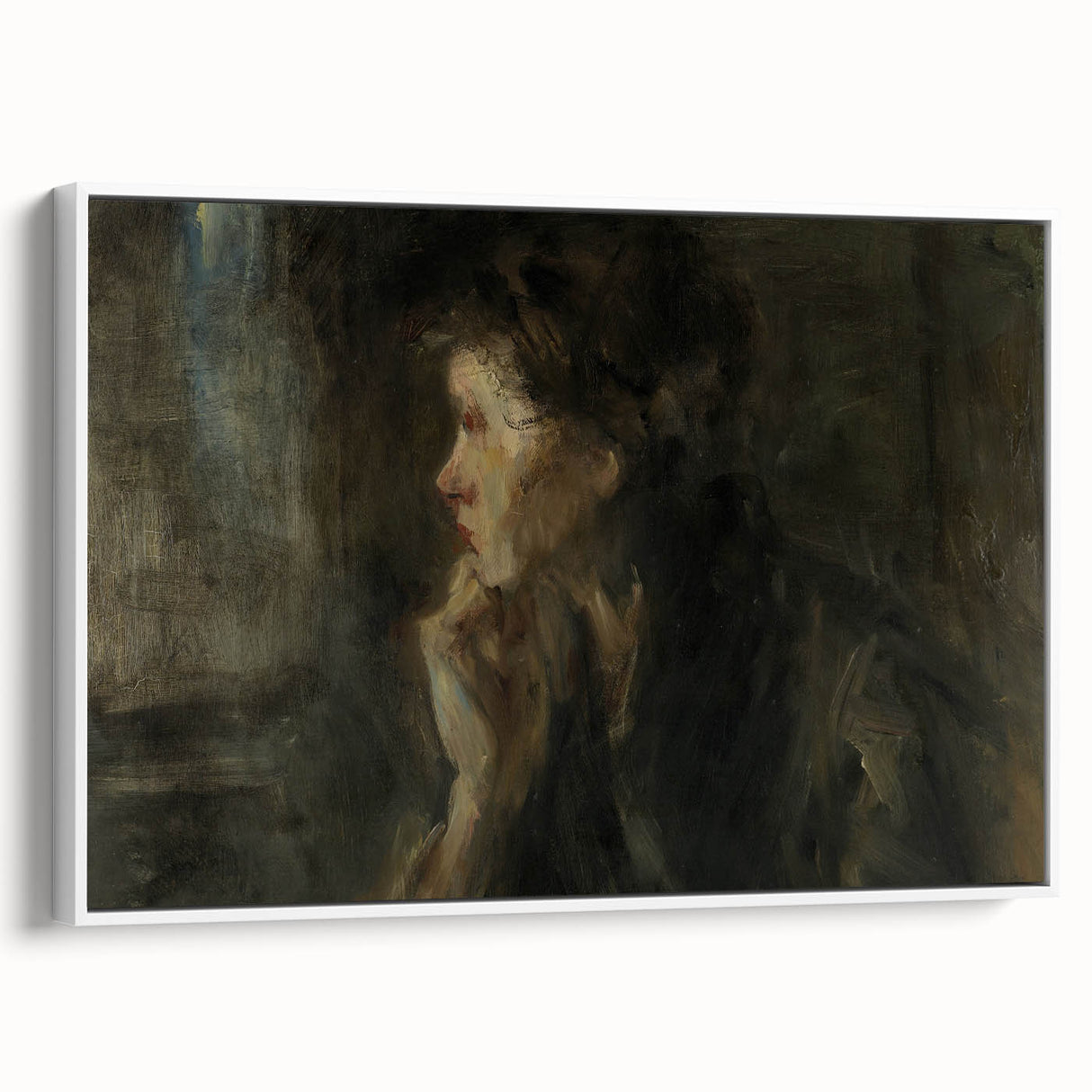 Dark Academia Wall Art - Moody Aesthetic Decor - Shadowy Art Pieces