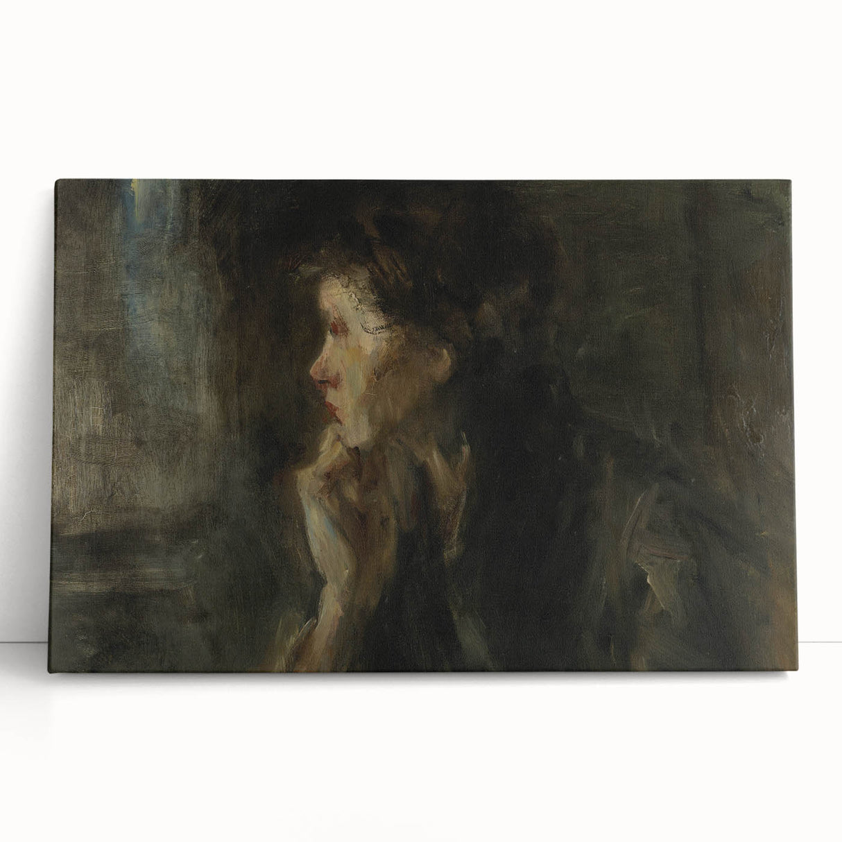 Dark Academia Wall Art - Moody Aesthetic Decor - Shadowy Art Pieces