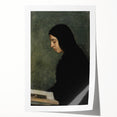 Dark Academia Wall Art - Moody Aesthetic Shadowy Art for Study Decor