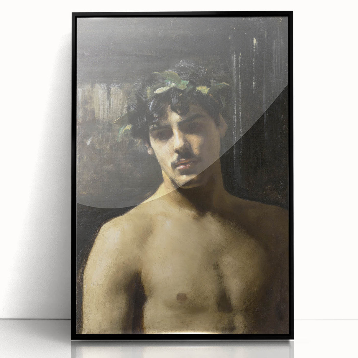 Dark Academia Wall Art – Moody Aesthetic Decor of Classical Portraiture