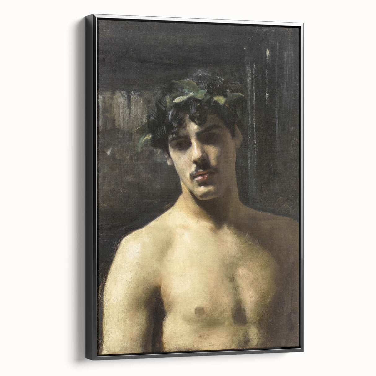 Dark Academia Wall Art – Moody Aesthetic Decor of Classical Portraiture