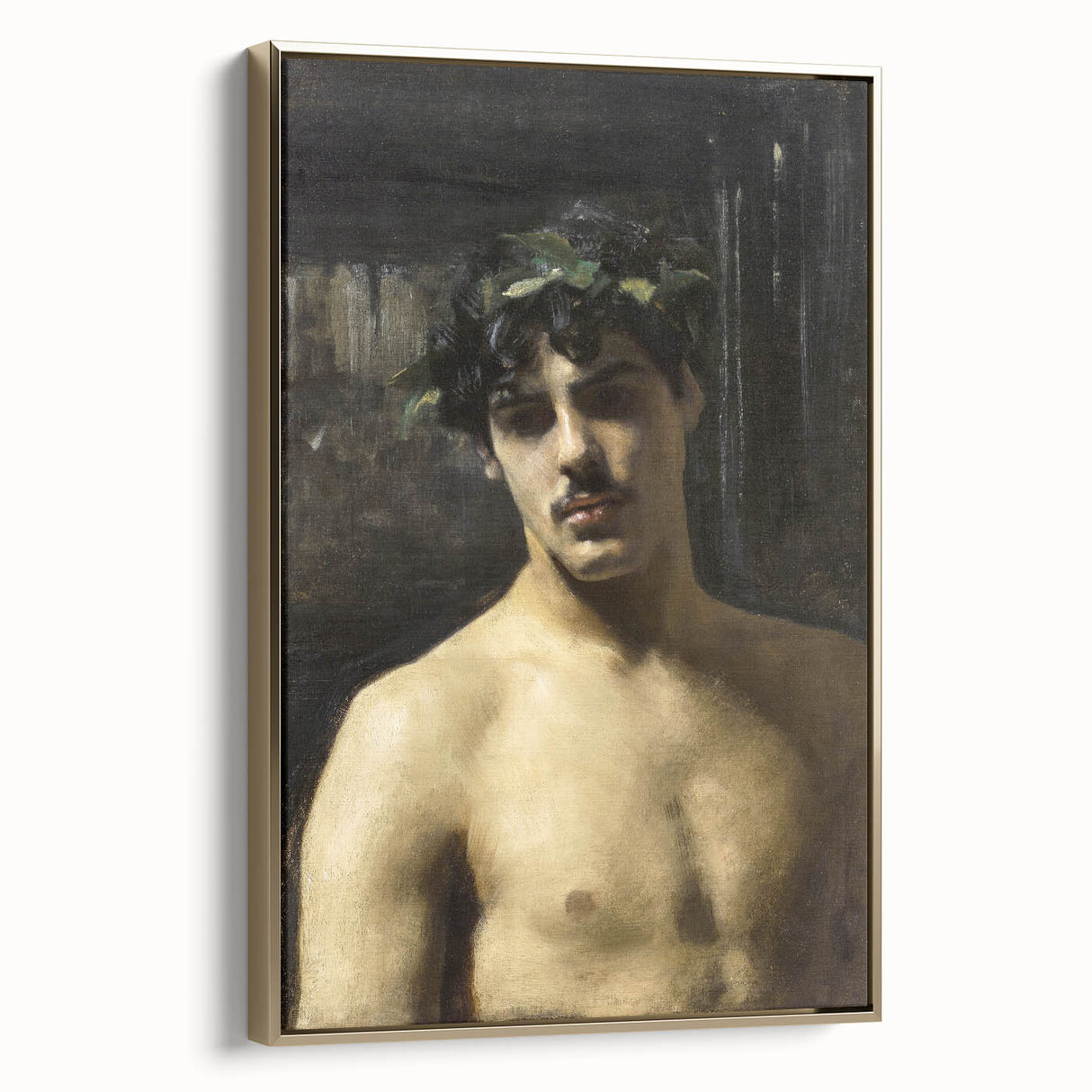 Dark Academia Wall Art – Moody Aesthetic Decor of Classical Portraiture