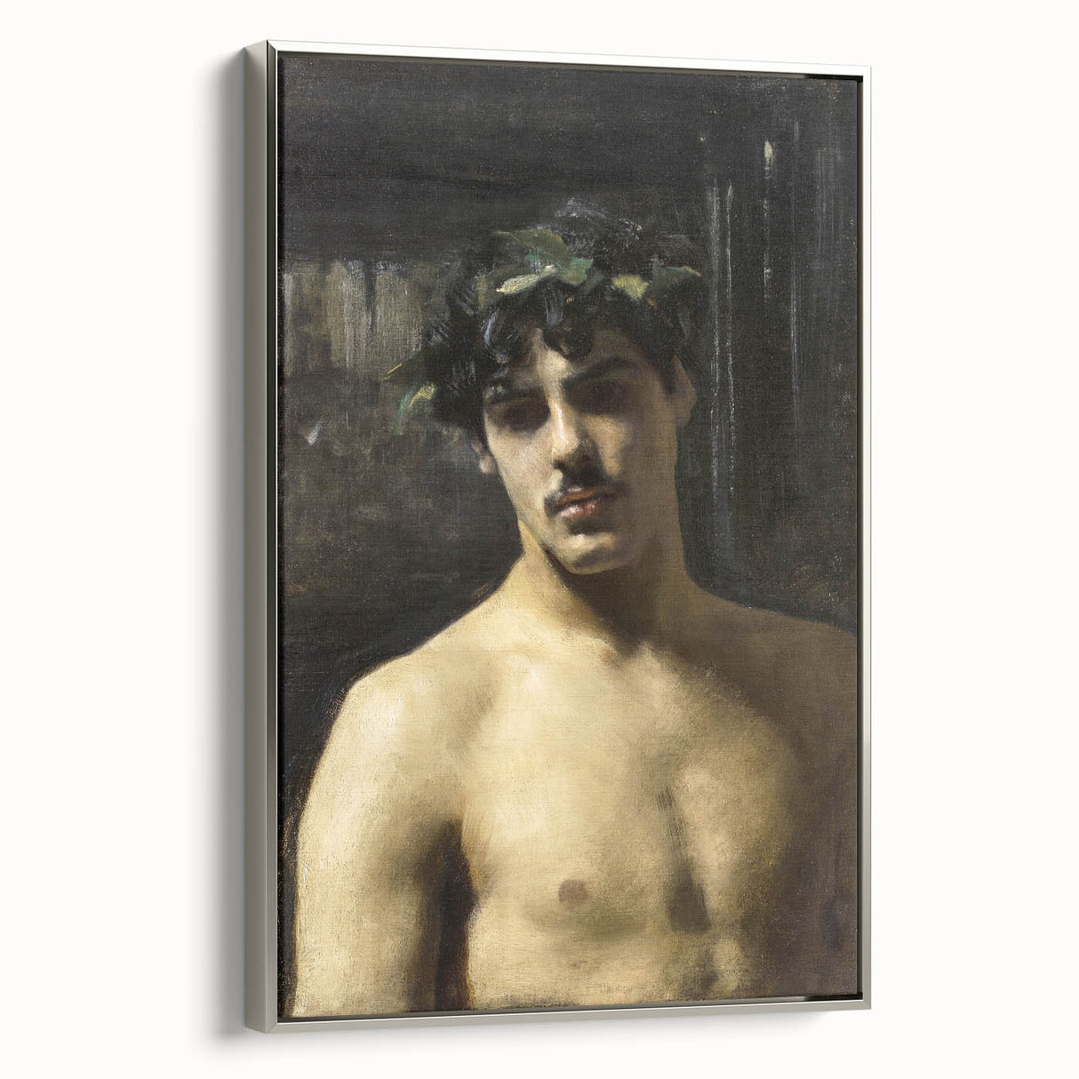 Dark Academia Wall Art – Moody Aesthetic Decor of Classical Portraiture