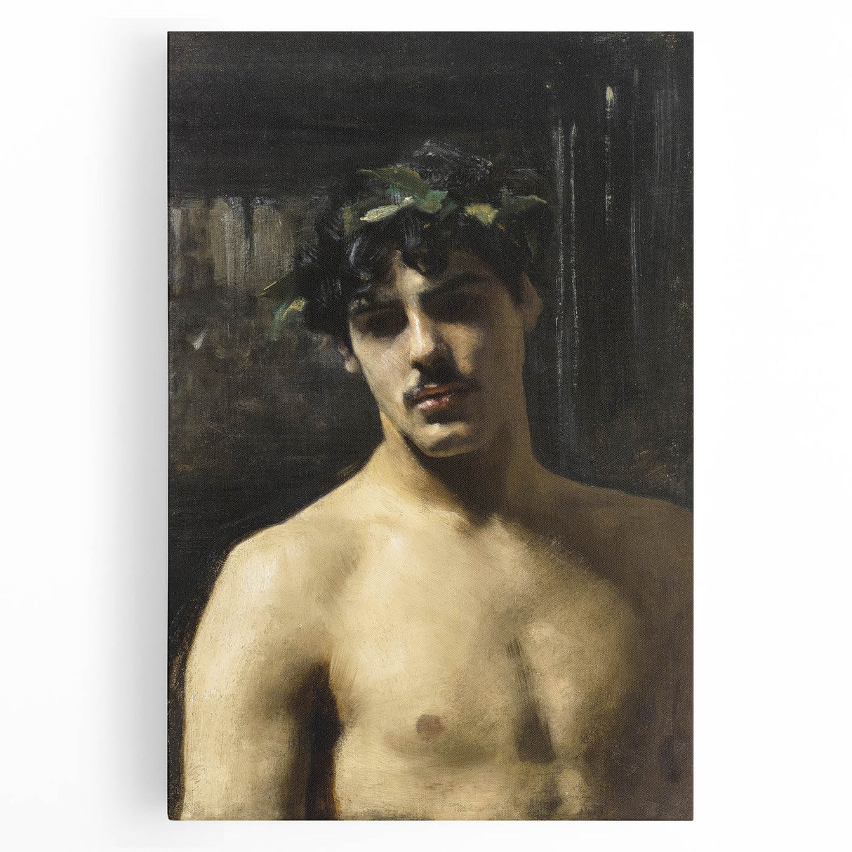 Dark Academia Wall Art – Moody Aesthetic Decor of Classical Portraiture