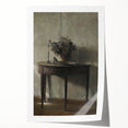 Moody Shadowy Art Pieces | Dark Academia Wall Art for Gothic Interiors