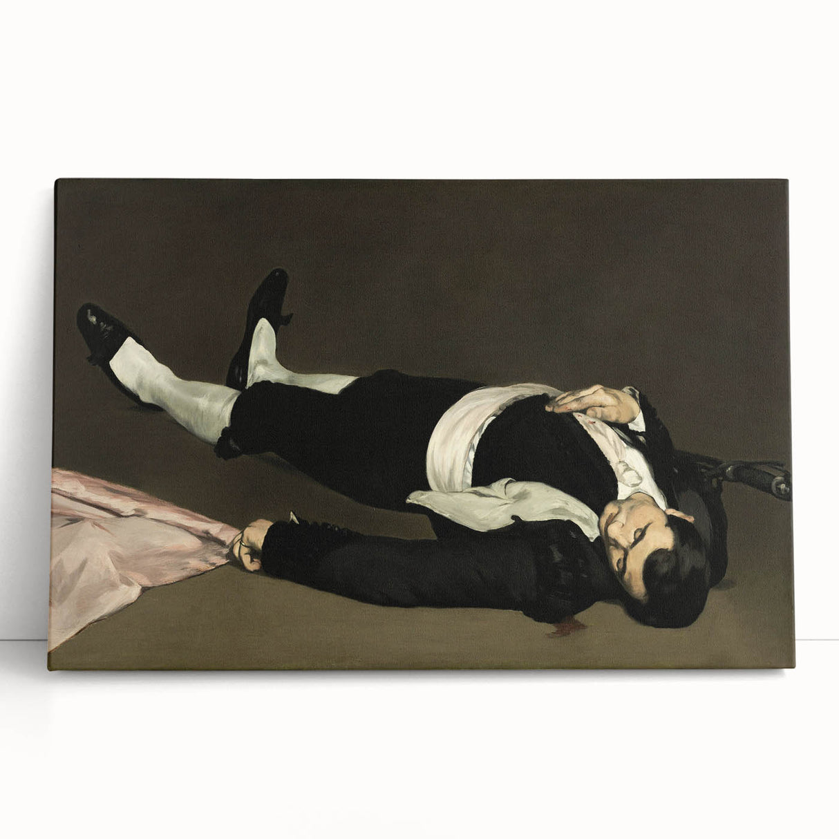Dark Academia Wall Art – Fallen Matador in Classic Gothic Scene