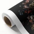 Dramatic Dark Floral Art: Moody Bouquet Wall Print for Interior Decor