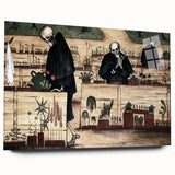 Dark Moody Wall Art - Garden of Skulls - Dramatic Art Prints