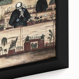 Dark Moody Wall Art - Garden of Skulls - Dramatic Art Prints