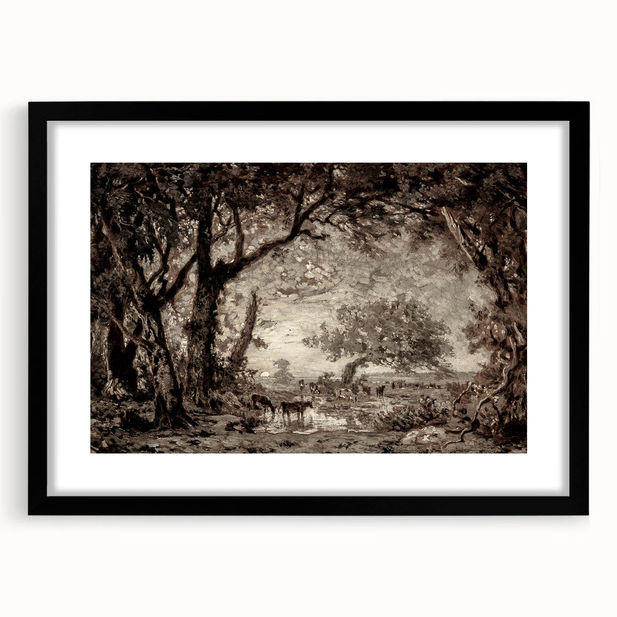 Dark Art Decor - Timeless Moody Art Prints for Dramatic Interiors