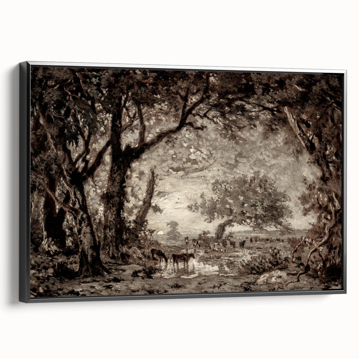Dark Art Decor - Timeless Moody Art Prints for Dramatic Interiors