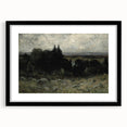 Dark Moody Wall Art - Misty Forest Landscape - Moody Art Prints